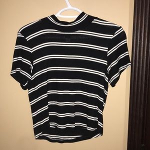 Stripped Tee (with collar)